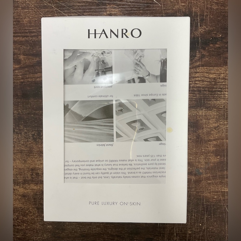 Hanro White Pierre Pant